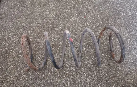 Front coil spring