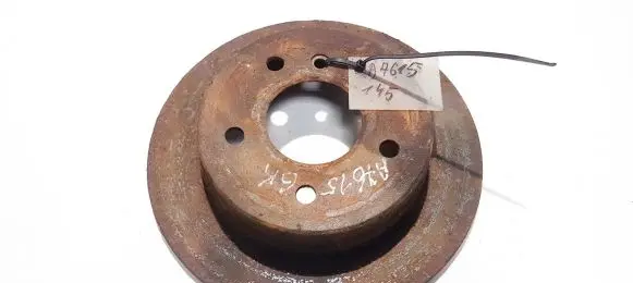 Mercedes-Benz Vaneo W414 Rear brake disc neventiliuojamas