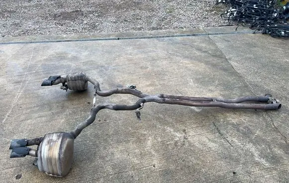 Porsche Panamera (971) Muffler/silencer 971253352B 971253351B
