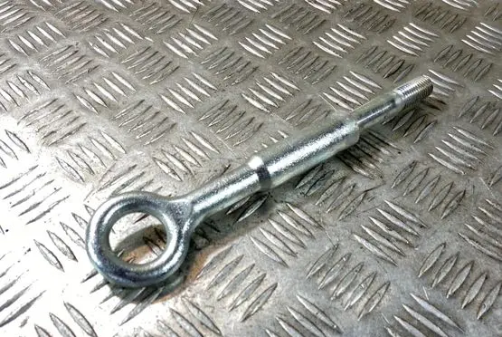 Towing hook eye