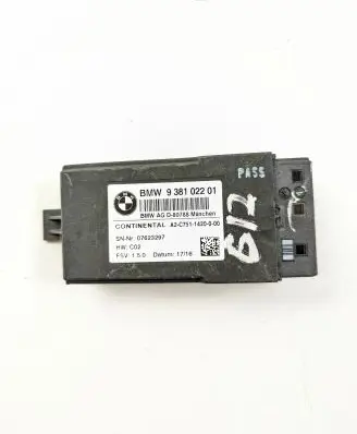 BMW 7 G11 G12 Seat control module 9381022 07623297 A2C7511420000