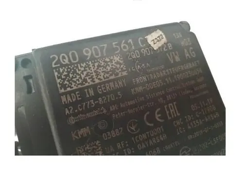 Volkswagen Transporter - Caravelle T6 Distronic sensor radar 2Q0907561C 2Q0907572B A2C77382705