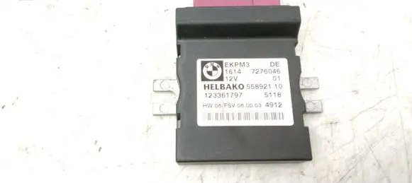 BMW X1 E84 Fuel injection pump control unit/module 7276046 123361797 55892110