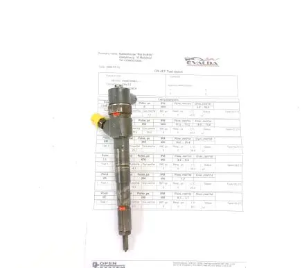Opel Zafira B Fuel injector 0445110243