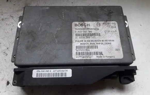 Peugeot 407 Gearbox control unit/module 0260002922