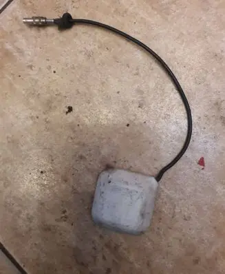 Aerial GPS antenna