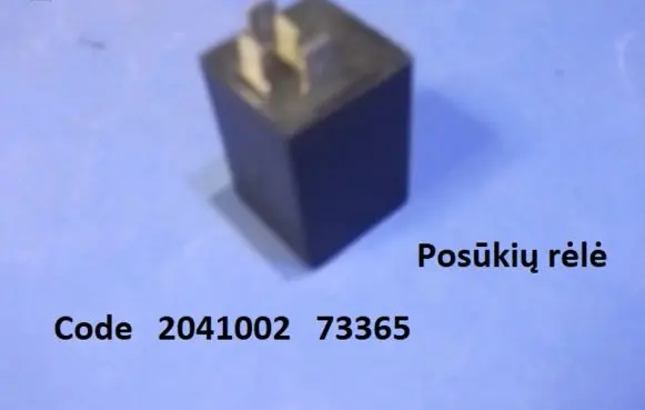 Renault 19 Light relay 2041002 73365