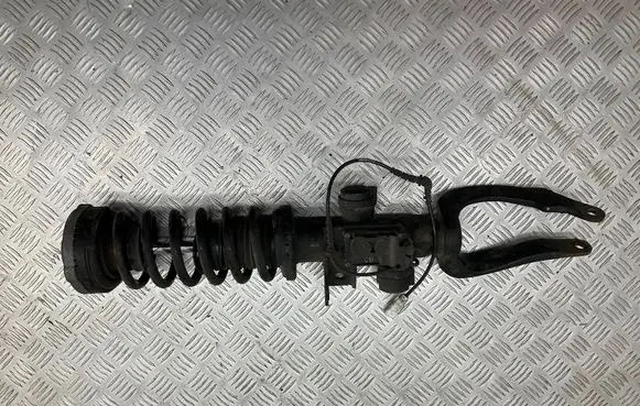 Front shock absorber with coil spring