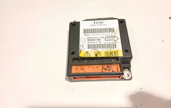 Peugeot 607 Airbag control unit/module 9640341180