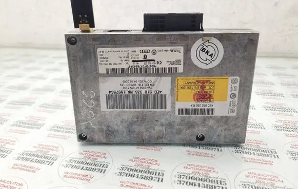 Audi A6 S6 C6 4F Bluetooth control unit module 4E0910336 1997564