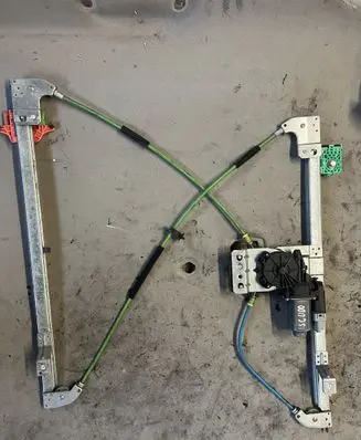 Fiat Scudo Front door window regulator with motor 400982D 401786A8