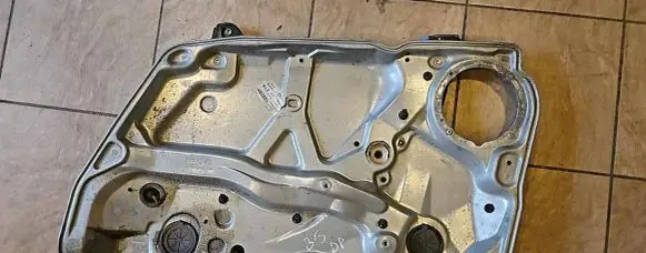 Volkswagen PASSAT B5 Front window lifting mechanism without motor 3B4837756D
