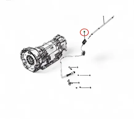Jeep Grand Cherokee Gear shift cable linkage 68391489AB