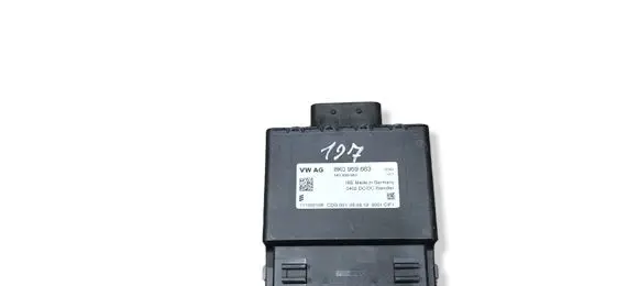 Audi A5 Sportback 8TA Voltage converter/converter module 8K0959663