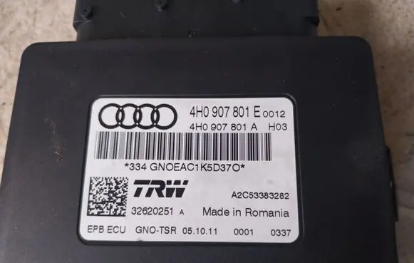 Audi A6 S6 C7 4G Hand brake control module 4H0907801E