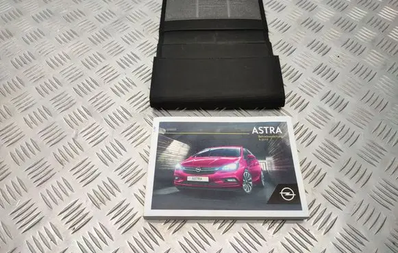 Opel Astra K Owners service history hand book 