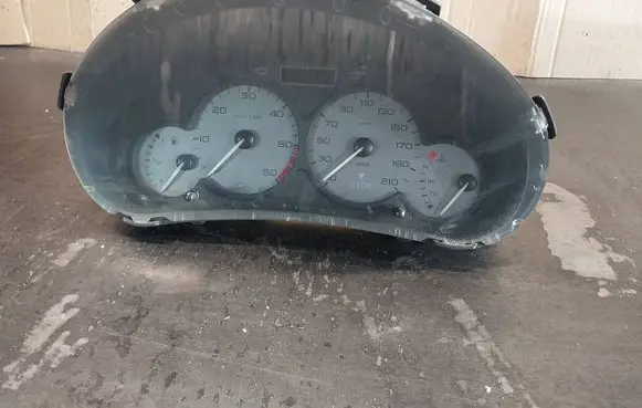 Peugeot 206 Speedometer (instrument cluster) 9652246380