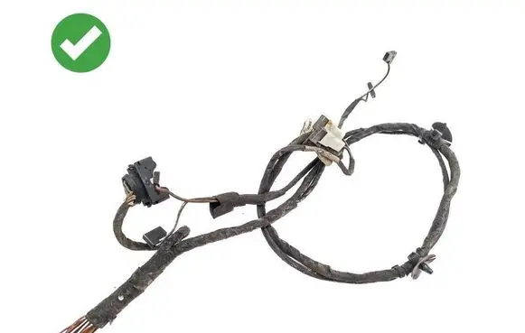 Mercedes-Benz CLK A209 C209 Cooling fan wiring A2095407106