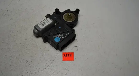 Volkswagen Polo Front door window regulator motor 6Q1959801A 400644E 2400644E