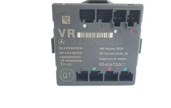 Mercedes-Benz E W212 Door control unit/module A2129004502 A2128203826 A2129028101