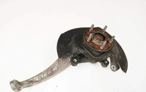 Front wheel hub spindle knuckle