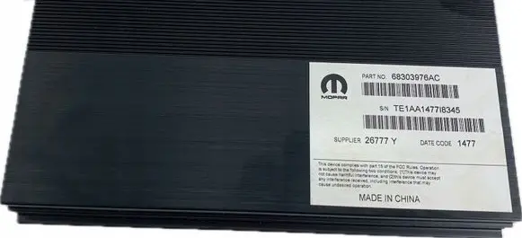 Dodge Charger GPS navigation control unit/module 68303976AC