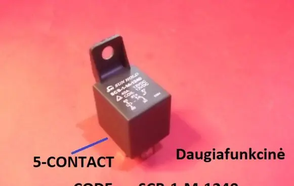 Volkswagen Jetta II Other relay SCB1M1240