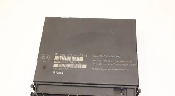Mercedes-Benz S W221 Other devices A2218702987
