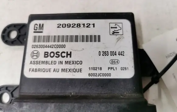 Opel Insignia A Parking PDC control unit/module 20928121 0263004442 6002JC0000