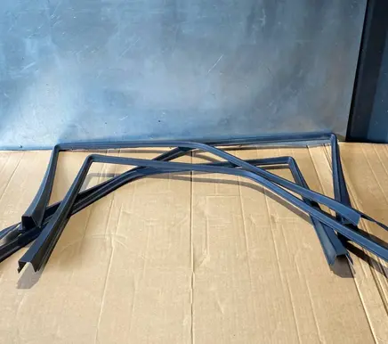Front door card panel trim