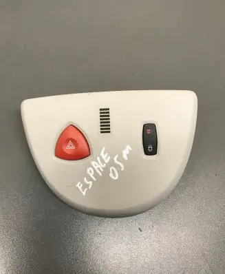 Renault Espace - Grand espace IV Hazard light switch 156012680 1560T3590