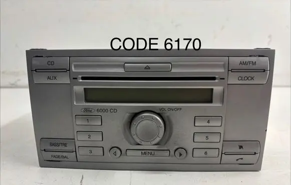 Ford S-MAX Radio/CD/DVD/GPS head unit 6M2T18C815AF 10R023539