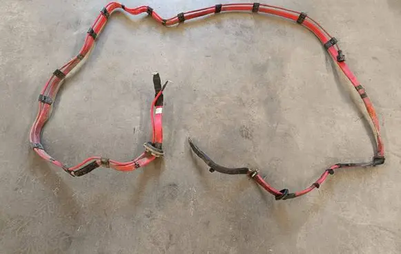 Audi A7 S7 4G Positive cable (battery) 4G0971225C