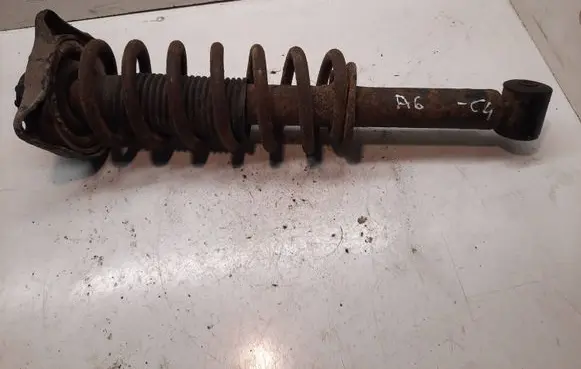 Audi A6 S6 C4 4A Rear shock absorber with coil spring 
