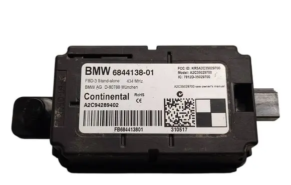 BMW 3 F30 F35 F31 Antenna control unit 6844138 A2C94289402 A2C35029700