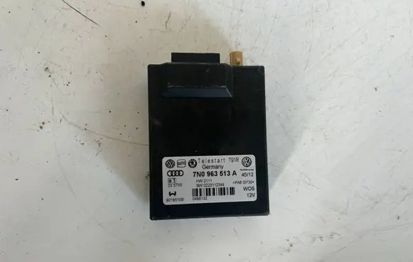 Volkswagen PASSAT CC Auxiliary heating control unit/module 7n0963513a