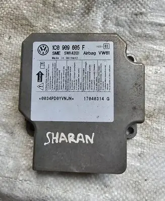 Volkswagen Sharan Airbag control unit/module 1C0909605F 5WK43131 170403