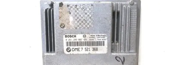 BMW 7 E65 E66 Engine control unit/module DME7521368