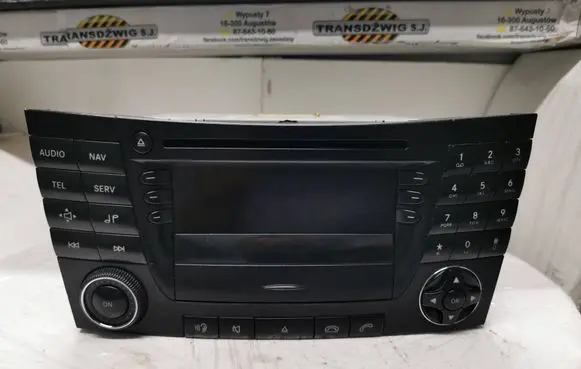Mercedes-Benz E W211 Radio/CD/DVD/GPS head unit A2118201079 21154434