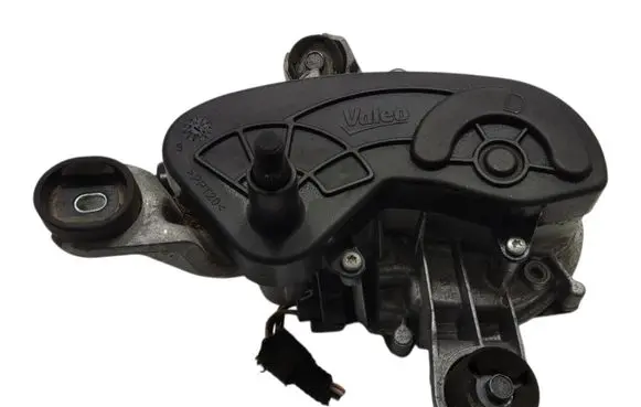 Front wiper linkage and motor