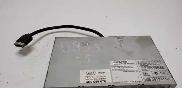 Audi A8 S8 D3 4E Other control units/modules 4E0088670 TMEM760