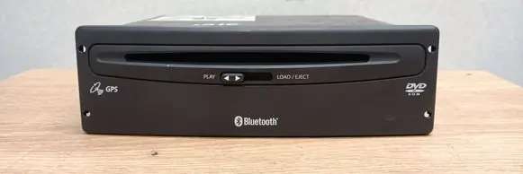 Navigation unit CD/DVD player