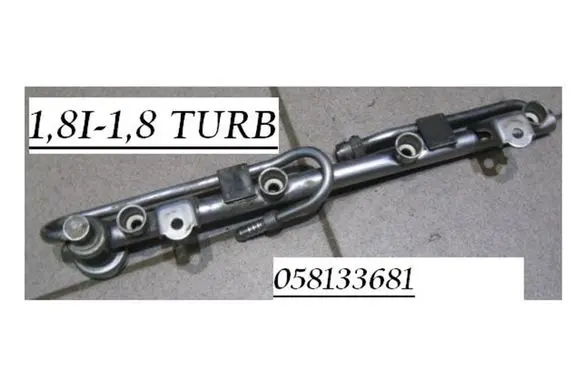 Audi A4 S4 B5 8D Fuel main line pipe 058133681
