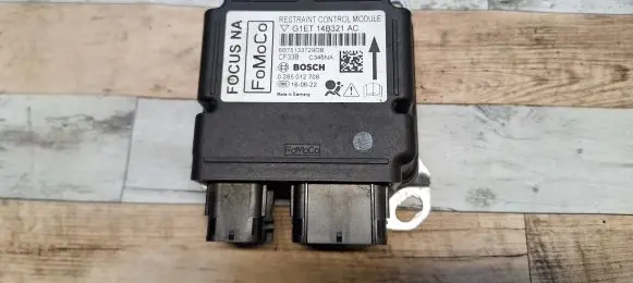 Ford Focus Airbag control unit/module G1ET14B321AC 0285012708