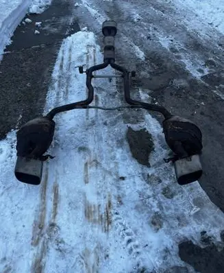 Porsche Panamera (970) Muffler/silencer 