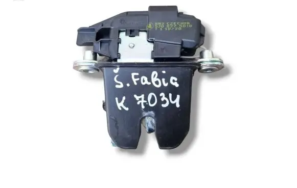 Skoda Fabia Mk2 (5J) Tailgate/trunk/boot lock/catch/latch 5J0827501D