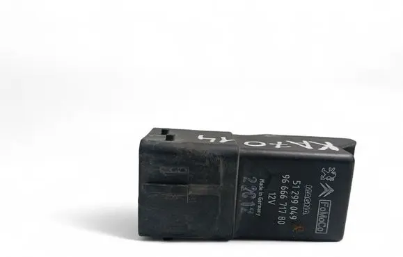 Citroen Berlingo Glow plug pre-heat relay 9666671780