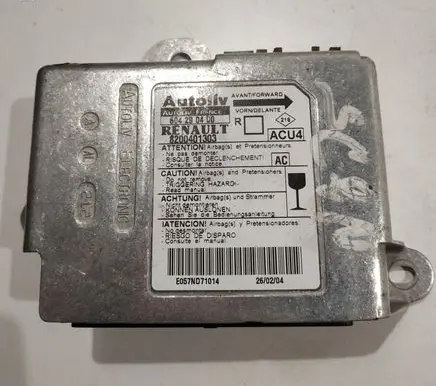 Renault Scenic II - Grand scenic II Airbag control unit/module 604290400 8200401303