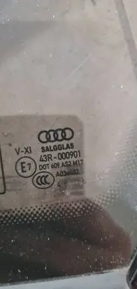 Audi A8 S8 D3 4E Rear side window 4H0845300