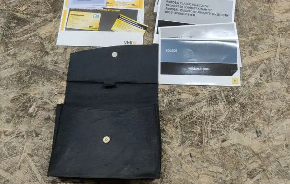 Renault Koleos I Owners service history hand book 